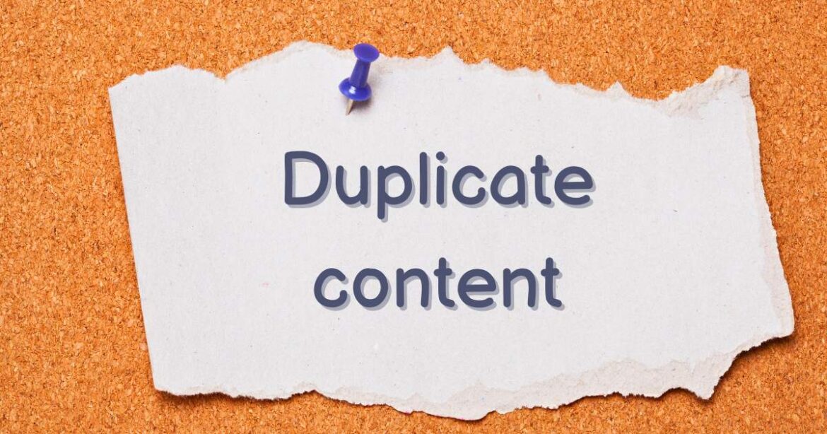 Duplicate Content